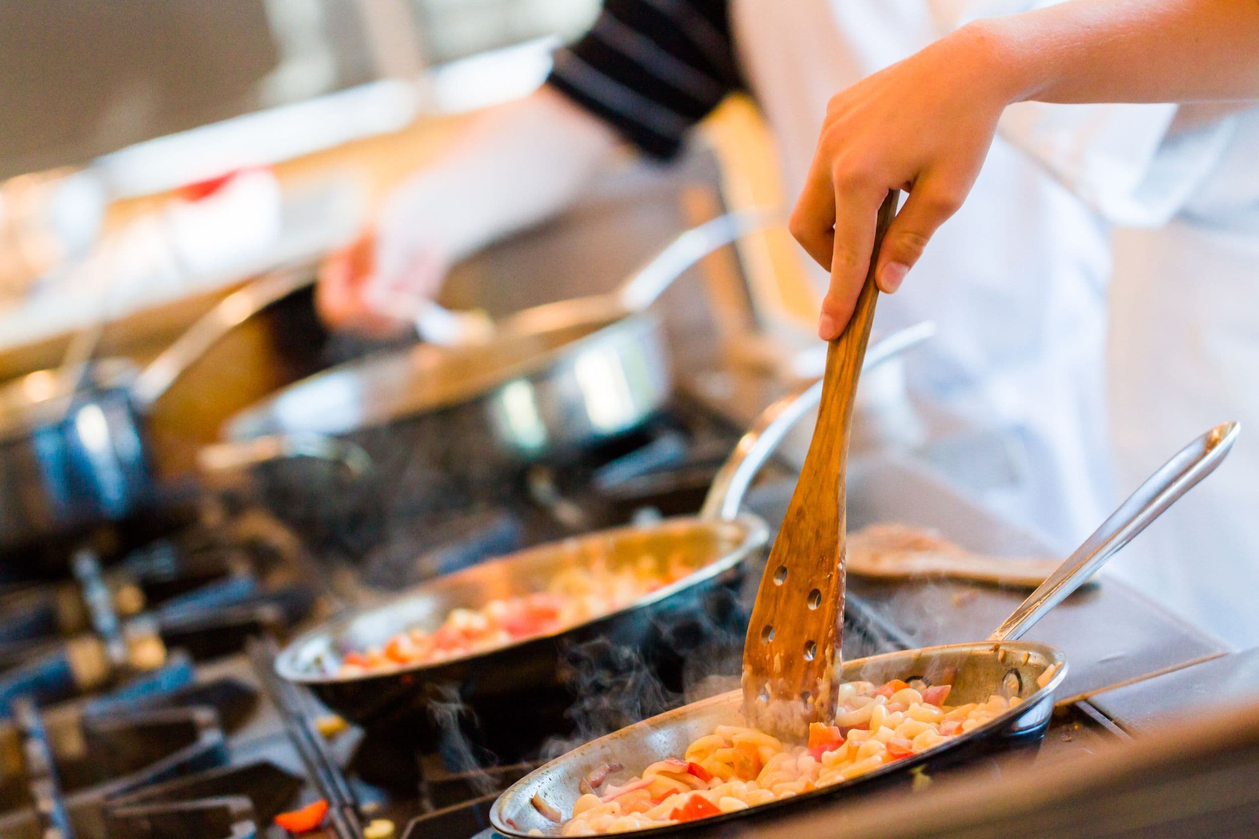A Commercial Range Helps Dishes Become Complex Creations