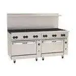 Vulcan Vulcan 72SS-12B Restaurant Gas Range, 72" W with 12 Burners Burners and (2) Standard Ovens - 430,000 BTU