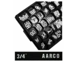 Aarco GF.75 Letter Set
