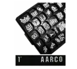 Aarco GFD1.0 Letter Set