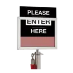Aarco LCSF-1 Form-A-Line™ Sign Holder