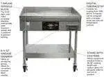 AccuTemp AccuTemp EGF4803B3650-S2 Accu-Steam™ 36.25'' Countertop Electric Griddle with Digital Controls, 480 Volts