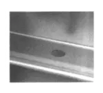 Advance Tabco K-71 Single Faucet Hole