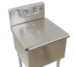 Advance Tabco LSC-81 Stainless steel sink cover for budget sink 18 x