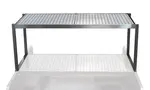 Advance Tabco PRSO-44 Pass-Thru Station Single Overshelf