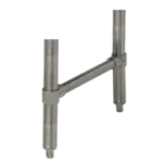 Advance Tabco SU-10A-X Upgrade underbar legs to 18"" stainless steel legs