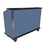 Advance Tabco SU-81 Custom exterior color for portable bar (front & sides only) interior remains black