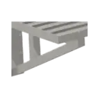 Advance Tabco TA-26-21 Weld Shelf Brackets to DT21- series slotted wall