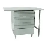 Advance Tabco TA-380 Modify tier drawers (TA-38/TA-384) to fit 24"" deep enclosed base tables