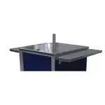Advance Tabco TA-74 Fixed solid tray slide on front or rear of tables (drop down style is NOT available) (factory installation only) (per linear foot)