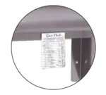 Advance Tabco TA-77A Heat lamp concealing strip (per linear foot) ( If two sides required