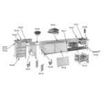 Advance Tabco TA-91 Poly retaining clips