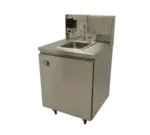 Advance Tabco TA-MSC-1 Rear riser panel for 26" wide mobile sinks