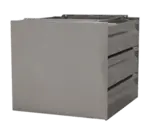Advance Tabco TA-SHD-3 Side closure panel for a triple tier 20x20 SHD drawers (one side per each)