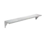 Advance Tabco TTS-5 Solid Flat Tray Slide with fixed brackets