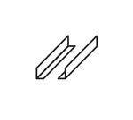 AMPTO 0A001560 1 Shelf (1 Kit brings 2 Tray-holder Slides)