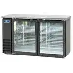 Arctic Air Arctic Air ABB60G Black 2 Glass Door Refrigerated Back Bar Storage Cabinet, 115 Volts