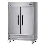 Arctic Air Arctic Air AF49 54'' 49.0 cu. ft. Bottom Mounted 2 Section Solid Door Reach-In Freezer