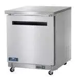 Arctic Air Arctic Air AUC27R 27.88'' 1 Door Counter Height Worktop Refrigerator with Side / Rear Breathing Compressor - 6.5 cu. ft.