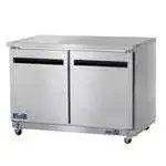 Arctic Air Arctic Air AUC48R 48.25'' 2 Door Counter Height Worktop Refrigerator with Side / Rear Breathing Compressor - 12.0 cu. ft.