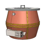 Beech Ovens ATANCOP-700 Flat polished copper finish for 700 series barrel