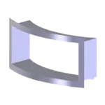 Beech Ovens RND1800CDE Curved doorway/facade extension for RND1800 oven