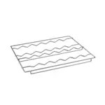 Beverage Air 412-077D-04 Curved Wine Shelf