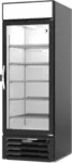 Beverage Air Beverage Air MMR23HC-1-B-IQ 28.25'' Black 1 Section Swing Refrigerated Glass Door Merchandiser