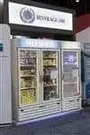 Beverage Air Beverage Air MMR23HC-1-B 27'' Black 1 Section Swing Refrigerated Glass Door Merchandiser