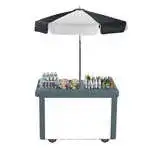 Cambro Cambro CVC55191 Camcruiser® Vending Cart