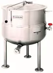 Cleveland Range Cleveland Range KDL80 Tri-Leg Base 2/3 Jacketed Stationary Direct Steam Kettle - 80 Gallon Capacity