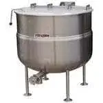Crown Crown DL-150 Tri-Leg Base 2/3 Jacketed Stationary Direct Steam Kettle - 150 Gallon Capacity