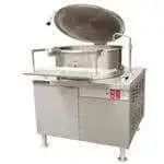 Crown Crown DMS-30 Cabinet Base 2/3 Jacketed Stationary Direct Steam Kettle - 30 Gallon Capacity