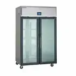 Delfield Delfield GAHPT1-G 23.0 cu. ft. Glass Full Height Door 1 Section Pass-Thru Heated Cabinet