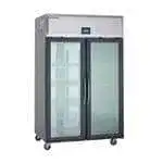 Delfield Delfield GAR2NP-GH 48'' 40 cu. ft. Top Mounted 2 Section Glass Door Reach-In Refrigerator