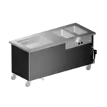 Delfield Delfield KHC-50-NU Shelleyglas® Combination Hot/Cold Serving Counter
