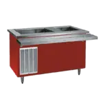 Delfield Delfield KHCR-50-BP Shelleyglas® Combination Hot/Cold Serving Counter