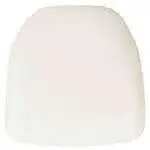 Flash Furniture BH-WH-HARD-VYL-GG Chair Cushion