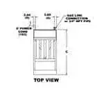Frymaster Frymaster CFHD150G Decathlon HD 15 - 50 lb. Gas Floor Model Full Pot Fryer with Thermatron Controls - 100,000 BTU