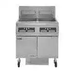 Frymaster Frymaster FPH155 15 - 50 lb. Gas Floor Model Full Pot Fryer with CM3.5 Controls - 80,000 BTU