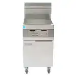 Frymaster Frymaster LHD165 100 - 150 lb. Gas Floor Model Full Pot Fryer with SMART4U® 3000 Controls - 105,000 BTU