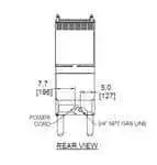 Frymaster Frymaster PH155 15 - 50 lb. Gas Floor Model Full Pot Fryer with CM3.5 Controls - 80,000 BTU