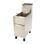 Frymaster Frymaster
SR142G
Gas Floor Model Full Pot Fryer
with Controls
-