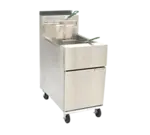 Frymaster Frymaster
SR162G
Gas Floor Model Full Pot Fryer
with Controls
-