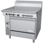 Garland US Range Garland US Range
C36-10R
Commercial Range,
36" W
with
and
-