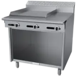 Garland US Range Garland US Range
C36-3S
Commercial Range,
36" W
with
and
-