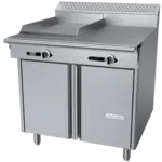Garland US Range Garland US Range
C36-5S
Commercial Range,
36" W
with
and
-