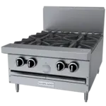 Garland US Range Garland/US Range G24-4T Restaurant Gas Range, 24" W with 4 Burners and Modular Base - 132,000 BTU
