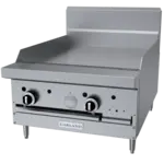 Garland US Range Garland/US Range G24-G24T Restaurant Gas Range, 24" W with (1) 24" Griddle and Modular Base - 36,000 BTU