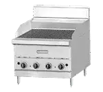 Garland US Range Garland/US Range G48-BRL 48" Gas Countertop Medium Duty Lava Rocks Charbroiler with Manual Control - 120,000 BTU